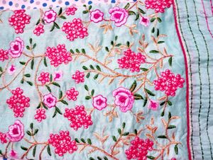 Kurta with new silk saree