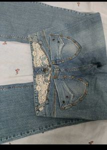 Light Wash Flare Jeans
