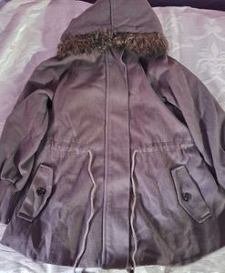Cute Fur Hooded Winter Jacket