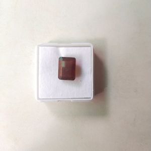 Gomed 6.20 Cts. Garnet Hessonite Gemstone . गोमेद