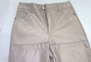 Stylish Beige Flare Leg Pants
