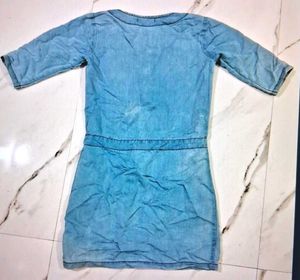 Light Wash Denim Dress