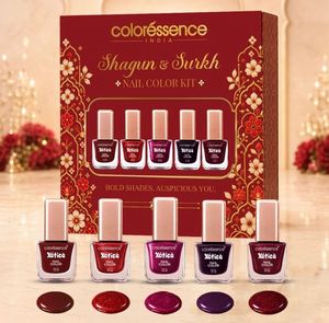 Coloressence Nail Color Kit - Shagun & Surkh
