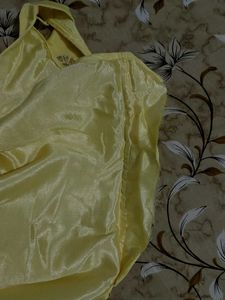 Elegant Yellow sharara set with dupatta