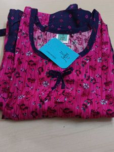 Women's Pink short gown