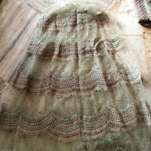 Net Lehenga With Blouse