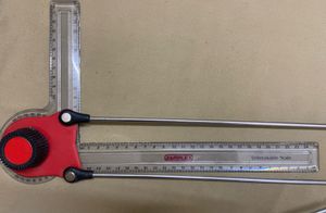 Drafter with ruler for engineering students