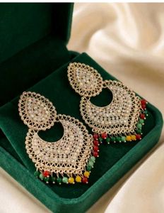 new Exquisite Kundan & Pearl Dangler Earrings