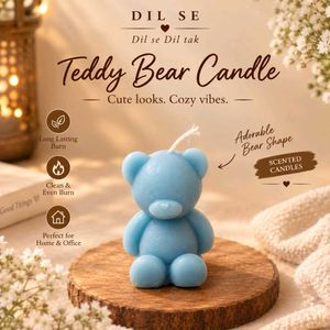 Adorable Teddy Bear Scented Candle