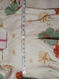 Floral Print Puff Sleeve Top korean