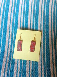 Handmade Marble Effect Earrings
