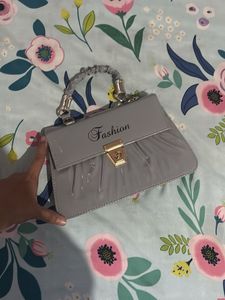 Chic Gray "Fashion" Clutch Bag
