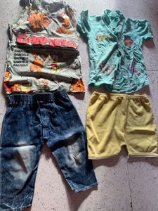 Cute Garfield &amp; Superman Outfit Set