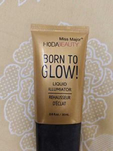 HUDA beauty gold illuminator+highliter