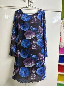 Chic Floral Print Dress
