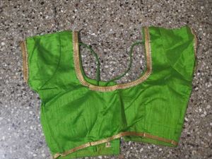 Vibrant Green Ethnic Blouse