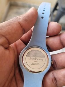 Stylish Blue Striped Dressberry Watch