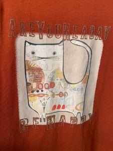 Unisex Rust Brown Graphic T-shirt