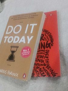 Stop Overthinking &amp; Do It Today Books