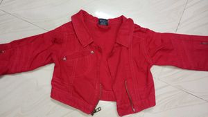 Short Jacket For 2 To 4 Year Girl