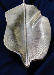 (Westside)Golden Leaf Decorative Tray