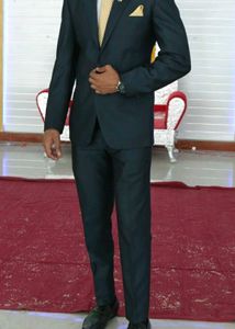 Classic Dark Suit for Formal Occasions