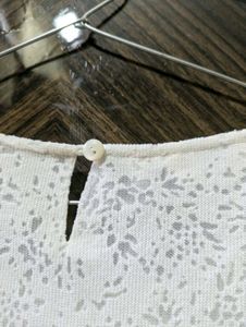 Chic White Lace Overlay Top