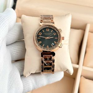 LV Tambour Model For Ladies• Date Indicater, Swiss