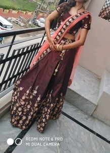 Elegant Embroidered Lehenga Choli Set