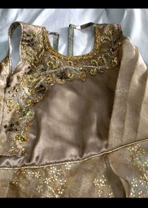 Elegant Embroidered Ethnic Gown