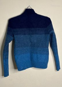 Men's Ombre Half-Zip Sweater