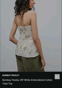 Bombay Paisley Tube Top