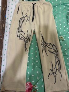Unique Graphic Print Sweatpants