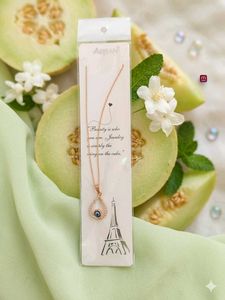 Elegant Evil Eye Pendant Necklace
