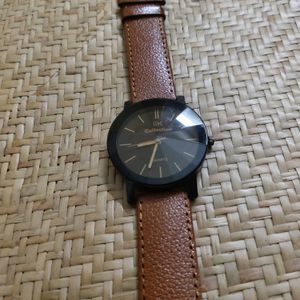 3D Glass Quartz Watch