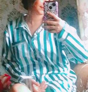 Striped Pajama Set