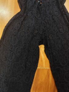 Elegant Black Lace Jumpsuit
