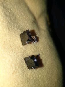 pure silver Small Stud Earrings