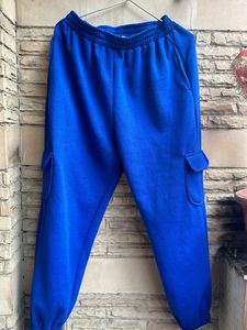 Street Style Store Royal Blue Fleece Co-ord Set