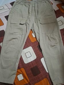 Casual Khaki Cargo Pants