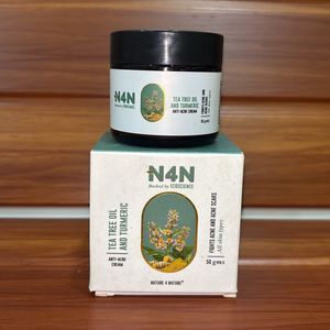 N4N Anti-Acne Cream with Tea Tree & Turmeric