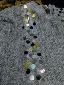 Glamour Grey Knit Sweater
