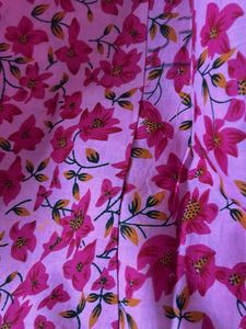 Beautiful Pink Floral Skirt