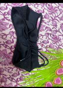 Sparkly Black Blouse combo