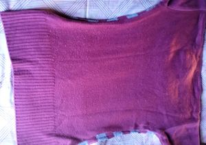 Casual Striped Knit Sweater