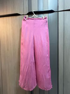Floral pink top and palazzo Co-od Set
