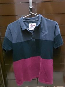 Roadster Color Block Polo T-Shirt