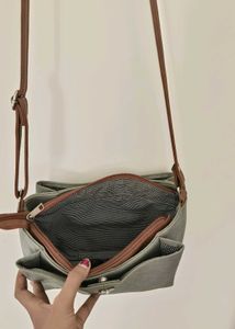 Stylish green Crossbody Bag