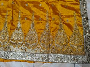 Elegant Yellow Saree