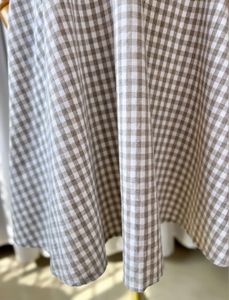 Cute Gingham Midi Dress